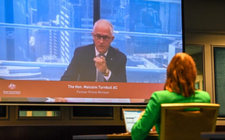 El ex primer ministro Turnbull cuestionó la 'justicia' de la robodeuda