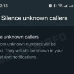 Adelanto: la captura de pantalla filtrada muestra que WhatsApp está trabajando en una herramienta que permite a los usuarios silenciar a las personas que llaman desconocidas