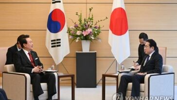 Opposition party denounces Yoon-Kishida summit as &apos;shameful submission to Japan&apos;