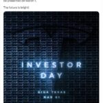 Elon Musk está organizando el primer Día del Inversor de Tesla que compartirá detalles sobre el funcionamiento de la compañía.