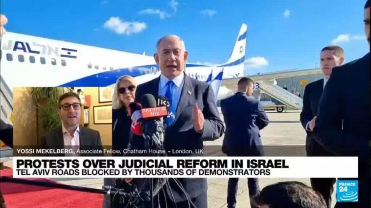 'Es un golpe judicial que intenta cambiar los pilares fundamentales muy básicos de la democracia israelí'