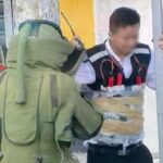 Gangsters convierten a trabajador en 'hombre bomba' en Guayaquil