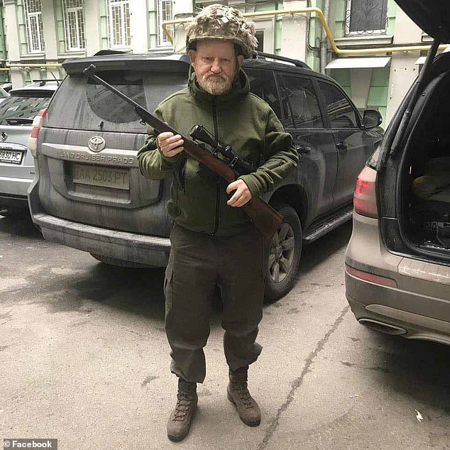 Robert Grady, de 61 años, salió a Ucrania en marzo del año pasado para luchar contra el ejército ruso tras la invasión del país por parte de Vladimir Putin en febrero de 2022.