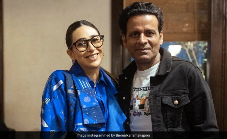 Karisma Kapoor And Manoj Bajpayee Had A Mini Zubeidaa Reunion. See Pics