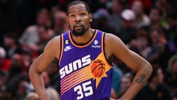 Kevin Durant de los Suns descarta la importancia de su legado en la NBA: "Hoy en día, realmente, realmente no me importa"