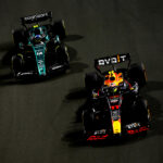 JEDDAH, SAUDI ARABIA - MARCH 19: Sergio Perez of Mexico driving the (11) Oracle Red Bull Racing