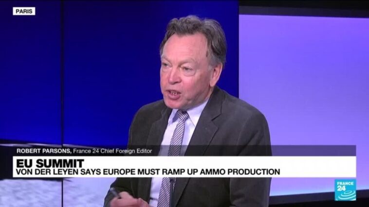 La UE busca forjar un plan para enviar munición a Ucrania