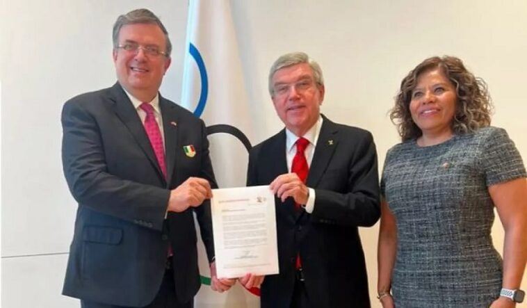 México presenta oficialmente una declaración de intenciones para albergar los Juegos Olímpicos de Verano en 2036 o 2040