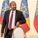 Ethiopia Prime Minister Abiy Ahmed is seen before