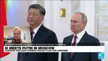 Xi en Moscú: China ve la guerra de Rusia contra Ucrania 'como una guerra de poder entre Rusia y Occidente'