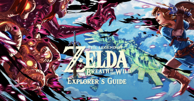 Ya puedes descargar gratis la guía oficial de Breath of the Wild de Nintendo