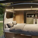 Porsche y Airstream estrenan una versión lujosa de acampar: un remolque de 16 pies con todas las comodidades