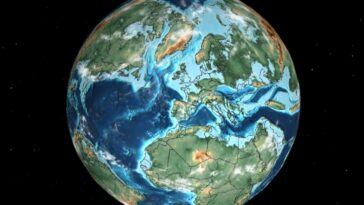La Tierra en la época en que se extinguieron los dinosaurios: 'Ancient Earth Globe' revela cómo se han dividido los continentes y reHG