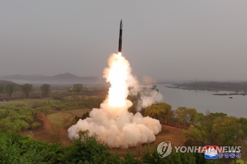 (2nd LD) N. Korea says it tested new solid-fuel ICBM to improve nuclear counterattack posture