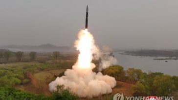 (3rd LD) N. Korea says it tested new solid-fuel ICBM for 1st time