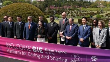 (LEAD) BIE delegation wraps up assessment of Busan&apos;s expo bid