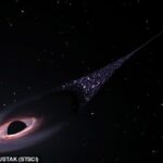 La NASA ha advertido que hay un 'monstruo invisible suelto', en forma de un agujero negro 'fuera de control' (impresión del artista)