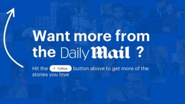 ¿Quieres más historias como esta del Daily Mail?  Visite nuestra página de perfil aquí y presione el botón de seguimiento de arriba para obtener más noticias que necesita.