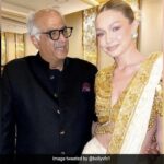 Boney Kapoor Is Being Shredded On Twitter Over This Pic With Gigi Hadid