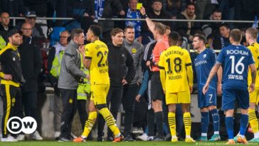 Bundesliga: Furia de penales del Borussia Dortmund tras el empate del Bochum