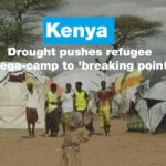 Campamento de refugiados en Kenia en 'punto de ruptura' tras severas sequías