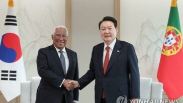 S. Korea, Portugal agree to boost future industry ties during summit