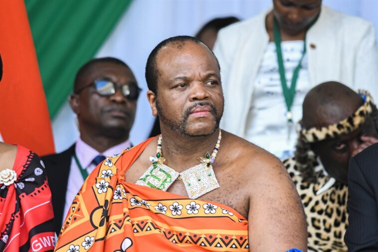 King Mswati III of Eswatini.