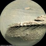 El rover Curiosity de la NASA ha tomado una fotografía de una extraña estructura marciana que un experto ha denominado la