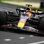 MELBOURNE, AUSTRALIA - APRIL 01: Max Verstappen of the Netherlands driving the (1) Oracle Red Bull