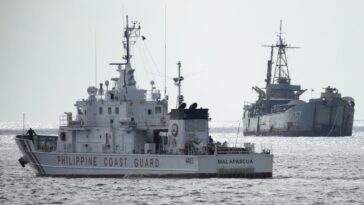 Filipinas informa de 'enfrentamiento' con barcos chinos en el mar de China Meridional