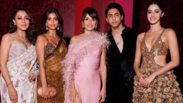 Gauri Khan In A Star-Studded Pic From Ambani Event, Featuring Penelope Cruz, Ananya Panday, Kids Suhana And Aryan