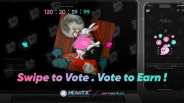 HeartX presenta el juego Token Airdrop "Vote-to-Earn" para calentar el lanzamiento de la plataforma CoinJournal