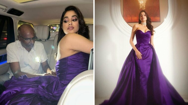 Janhvi Kapoor revela la cremallera de su vestido rasgada minutos antes de su actuación en Filmfare