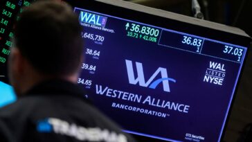 Las acciones de Western Alliance redujeron las pérdidas después de que el banco dijera que las salidas de depósitos se están estabilizando
