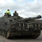 Los tanques británicos Challenger 2 pueden encabezar el contraataque de Ucrania contra las fuerzas decrecientes de Putin
