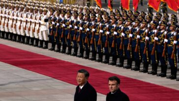 Macron de Francia inicia conversaciones duras con Xi Jinping de China, ya que las relaciones entre la UE y China se encuentran en una encrucijada