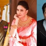 Madhuri Dixit se ve hermosa en el video BTS de la sesión de fotos, Raveena Tandon y Anil Kapoor reaccionan: 'Hermoso, clásico'