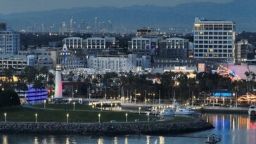Científicos del Instituto de Tecnología de California (Caltech) estudiaron Long Beach (en la foto) y Seal Beach, suburbios de Los Ángeles