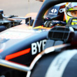 MELBOURNE, AUSTRALIA - APRIL 02: Sergio Perez of Mexico and Oracle Red Bull Racing and the Red Bull