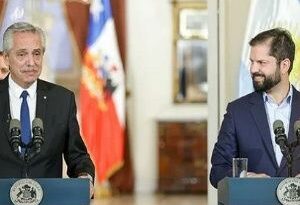 Presidente argentino Fernández realiza visita oficial a Chile