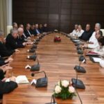 Presidente cubano se reúne con representantes de la Iglesia católica