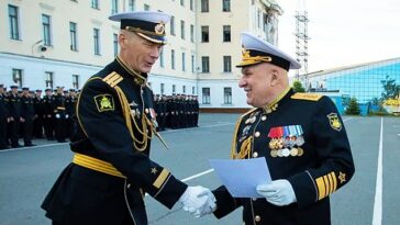 El almirante Sergei Avakyants, de 66 años, fue despojado repentinamente del cargo de comandante de la Flota Rusa del Pacífico la semana pasada.