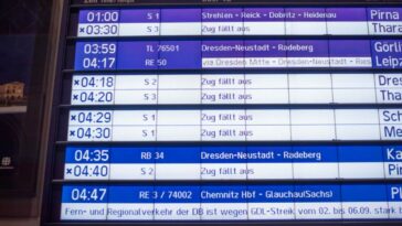 Sindicato alemán de transportes amenaza con semanas de huelgas de trenes