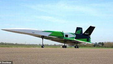 Rápido: la startup suiza Destinus está construyendo un avión hipersónico impulsado por hidrógeno (en la foto) que puede viajar a cinco veces la velocidad del sonido, o Mach 5