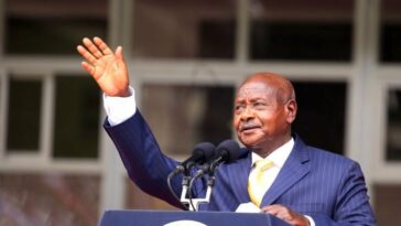 Yoweri Museveni. (File / Photo by Billy Mutai/Anadolu Agency via Getty Images)