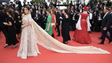 Cannes 2023: Sara Ali Khan Goes Fully Desi In A Lehenga