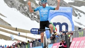 Davide Bais gana en Gran Sasso mientras los líderes del Giro van a lo seguro