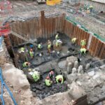 Descubren restos de una muralla romana de 2.000 años construida para "sellar Londres del Támesis"