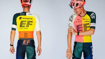 EF cambia de nuevo al kit especial Giro d'Italia