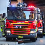 Los bomberos fueron llamados a un incendio en un estacionamiento subterráneo en el interior este de Sydney